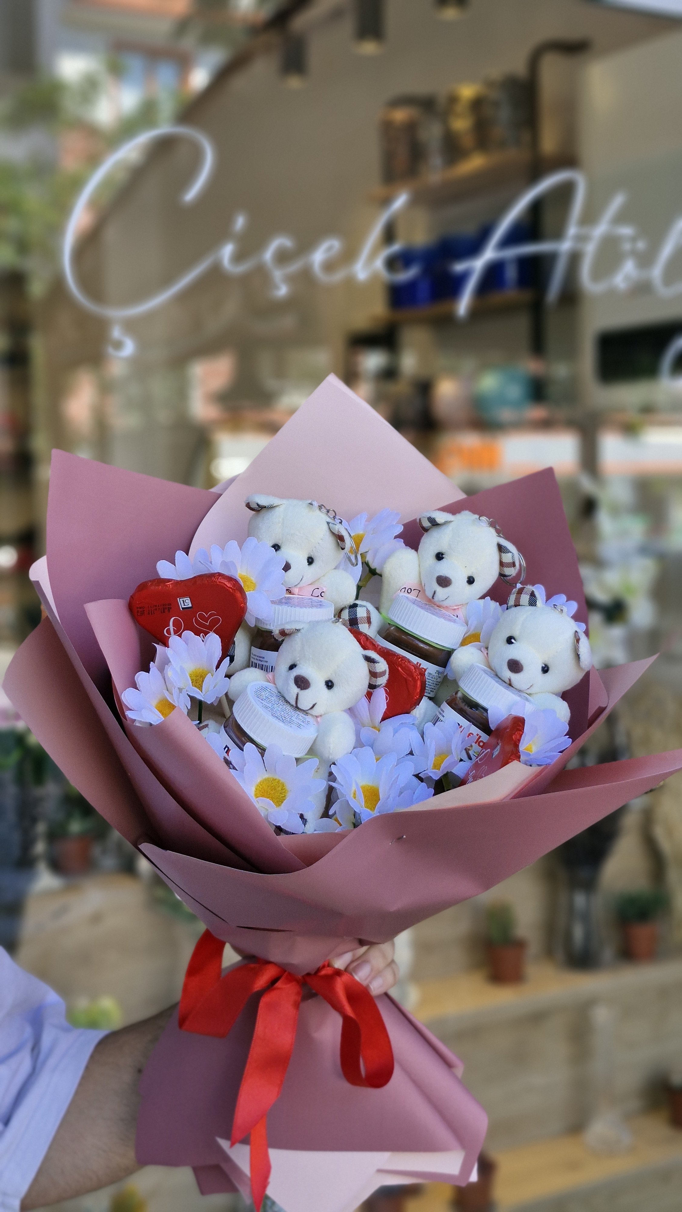 Nutella ve Ayıcık Buketi